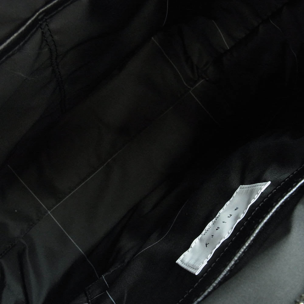 aniary アニアリ 33-02000 S-Film Leather エス-フィルム レザー トートバッグ ブラック系【新古品】【未使用】【中古】