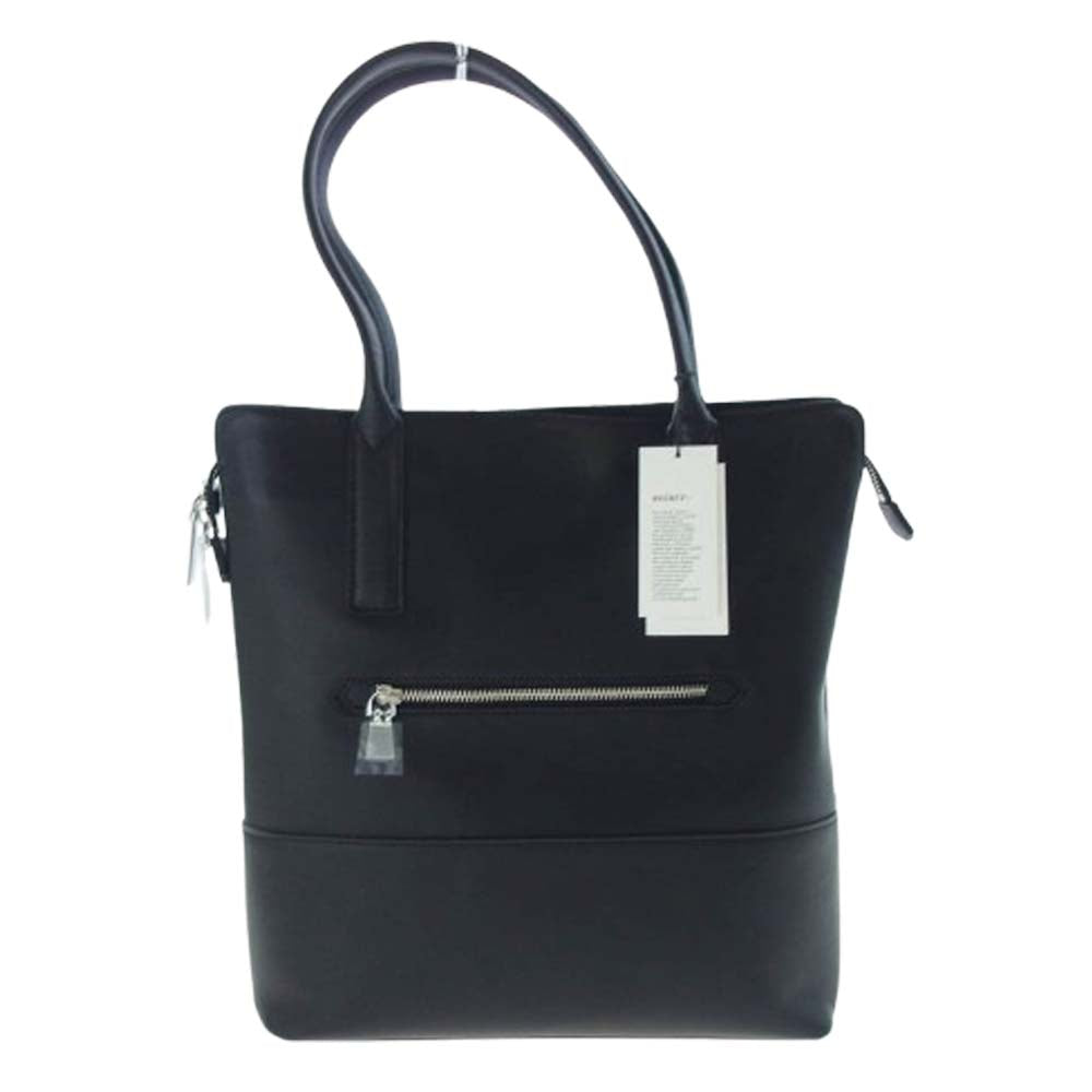 aniary アニアリ 36-02000 Artisan Leather アルティザンレザー トート バッグ ブラック系【新古品】【未使用】【中古】