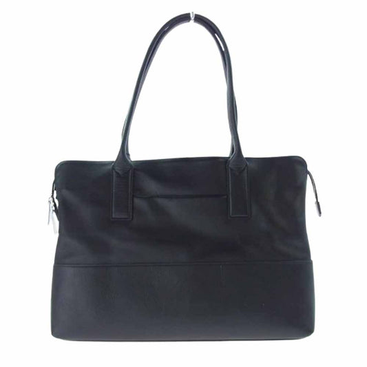 aniary アニアリ 36-02003 Artisan Leather アルティザン レザー トート バッグ ブラック系【新古品】【未使用】【中古】