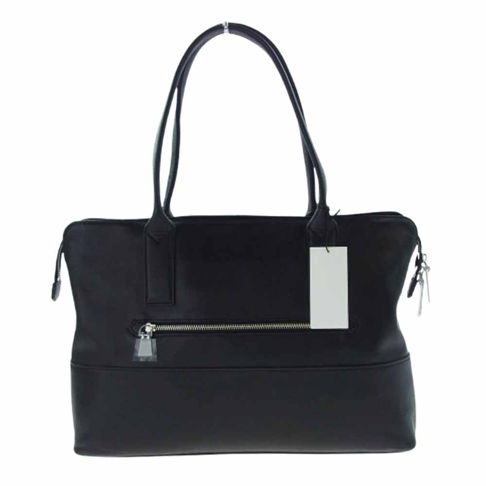 aniary アニアリ 36-02003 Artisan Leather アルティザン レザー トート バッグ ブラック系【新古品】【未使用】【中古】