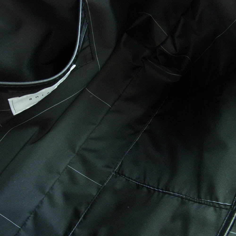 aniary アニアリ 36-02003 Artisan Leather アルティザン レザー トート バッグ ブラック系【新古品】【未使用】【中古】