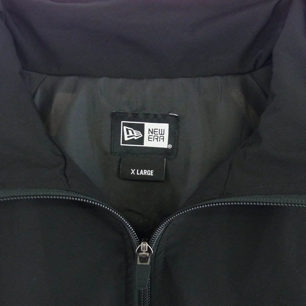 CALEE キャリー 25SS NEWERA LOGO OVERSIZED PIPING TRACK JACKET ニューエラ コラボ トラック ジャケット ブラック系 XL【中古】