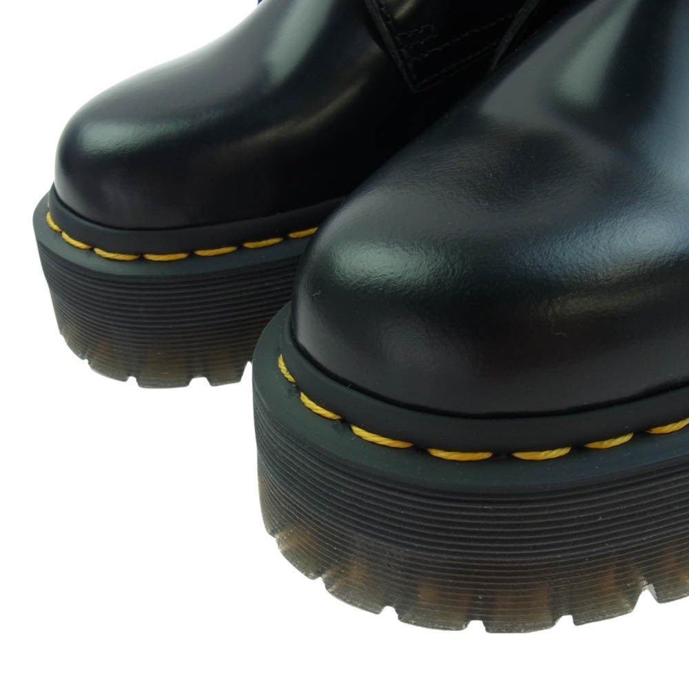 Dr.Martens ドクターマーチン 15265001 ORIGINALS BOOTS POLISHED SMOOTH JADON PLATFORM 8ホール ブーツ ブラック系 UK7【極上美品】【中古】
