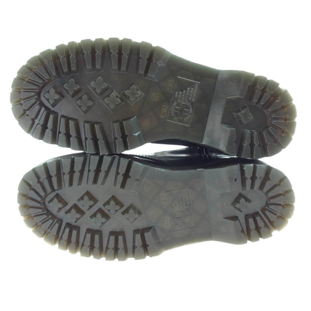 Dr.Martens ドクターマーチン 15265001 ORIGINALS BOOTS POLISHED SMOOTH JADON PLATFORM 8ホール ブーツ ブラック系 UK7【極上美品】【中古】