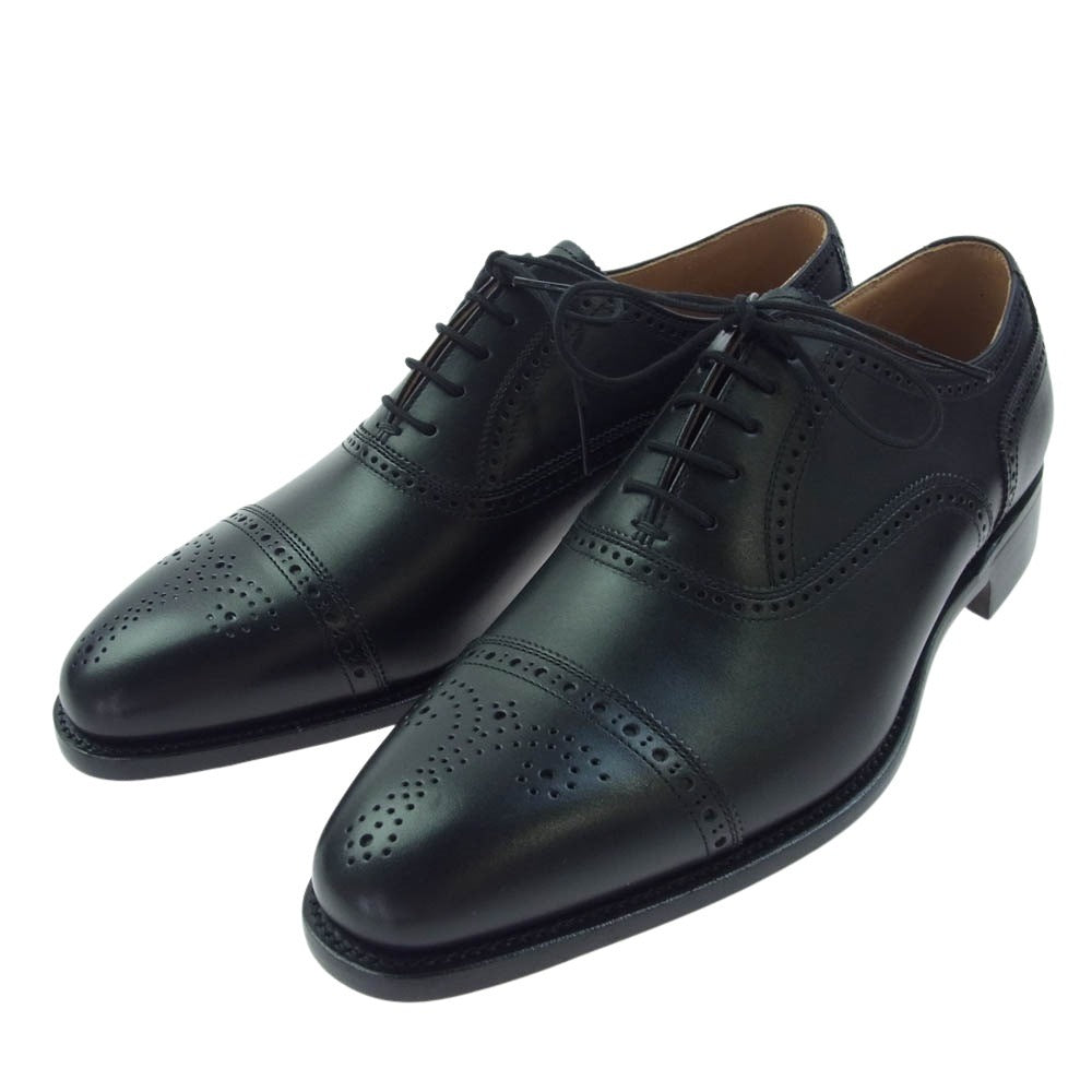 【極美品】 スコッチグレイン メダリオン セミブローグ 3E F9057 茶 2720br_01mark.jpg