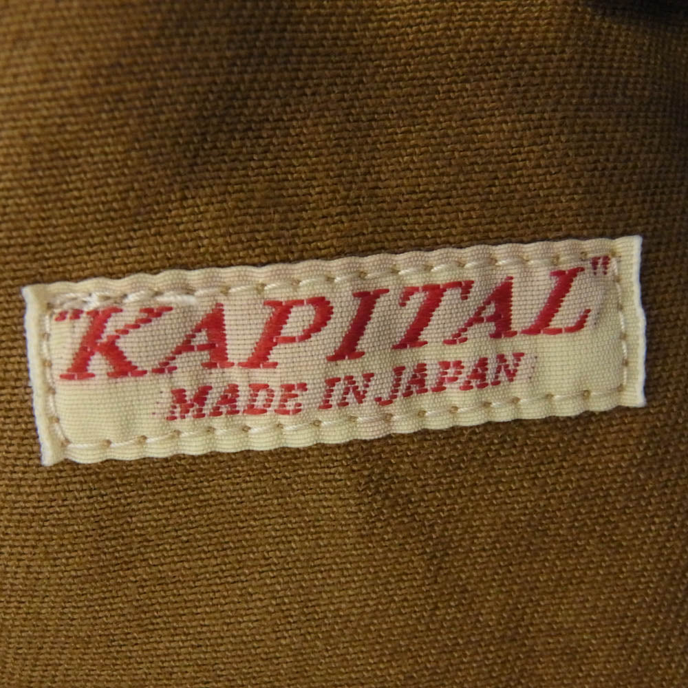 KAPITAL キャピタル EK819 tri-pコート ジャケット ライトブラウン系 M【中古】