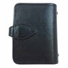 CHROME HEARTS クロムハーツ（原本無） AGENDA アジェンダ スモールCHクロス セメタリークロスパッチ レザー 手帳カバー ブラック系【中古】