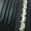 CHROME HEARTS クロムハーツ（原本無） AGENDA アジェンダ スモールCHクロス セメタリークロスパッチ レザー 手帳カバー ブラック系【中古】