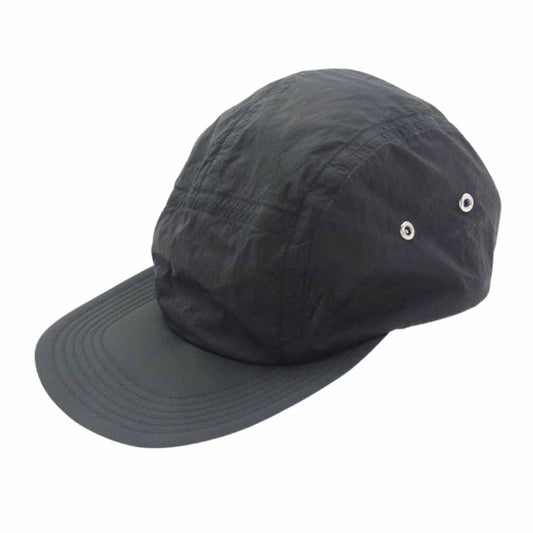 KIJIMA TAKAYUKI キジマタカユキ 241219 RECYCLED NYLON JET CAP リサイクル ナイロン ジェット キャップ ブラック系【中古】