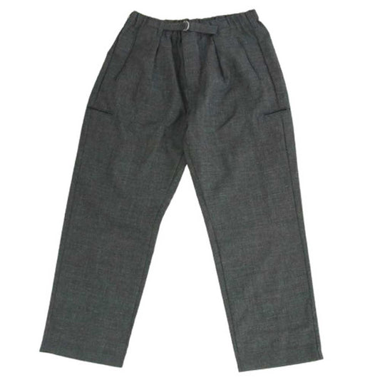 POST OVERALLS ポストオーバーオールズ 3310OS-CVH SOUTHWICK E-Z Lax 3 cotton covert charcoal イージー パンツ ダークグレー系 L【中古】