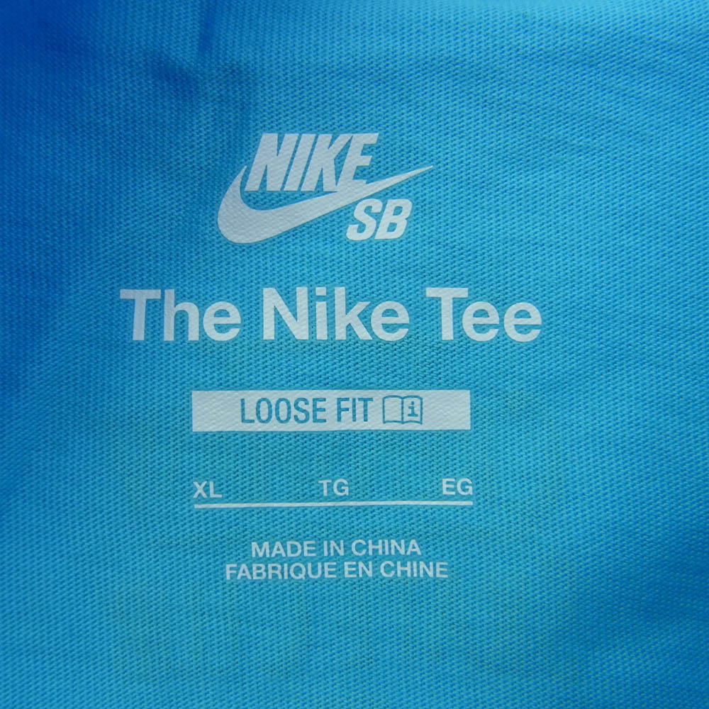 NIKE ナイキ FJ1150-416 SB Crenshaw Skate Club Tee 半袖 Tシャツ ライトブルー系 XL【美品】【中古】
