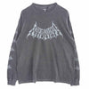 NEIGHBORHOOD ネイバーフッド 251PCNH-LT04 NH . TEE LS-4 顔料染め ウォッシュ加工 長袖 Tシャツ グレー系 XXL【新古品】【未使用】【中古】