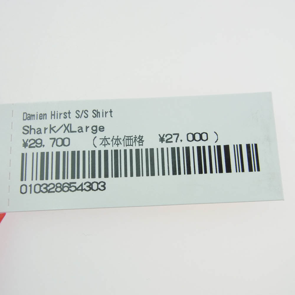 Supreme シュプリーム 25SS Damien Hirst SS Shirt ダミアン ハースト 半袖 シャツ グリーン系 XL【新古品】【未使用】【中古】