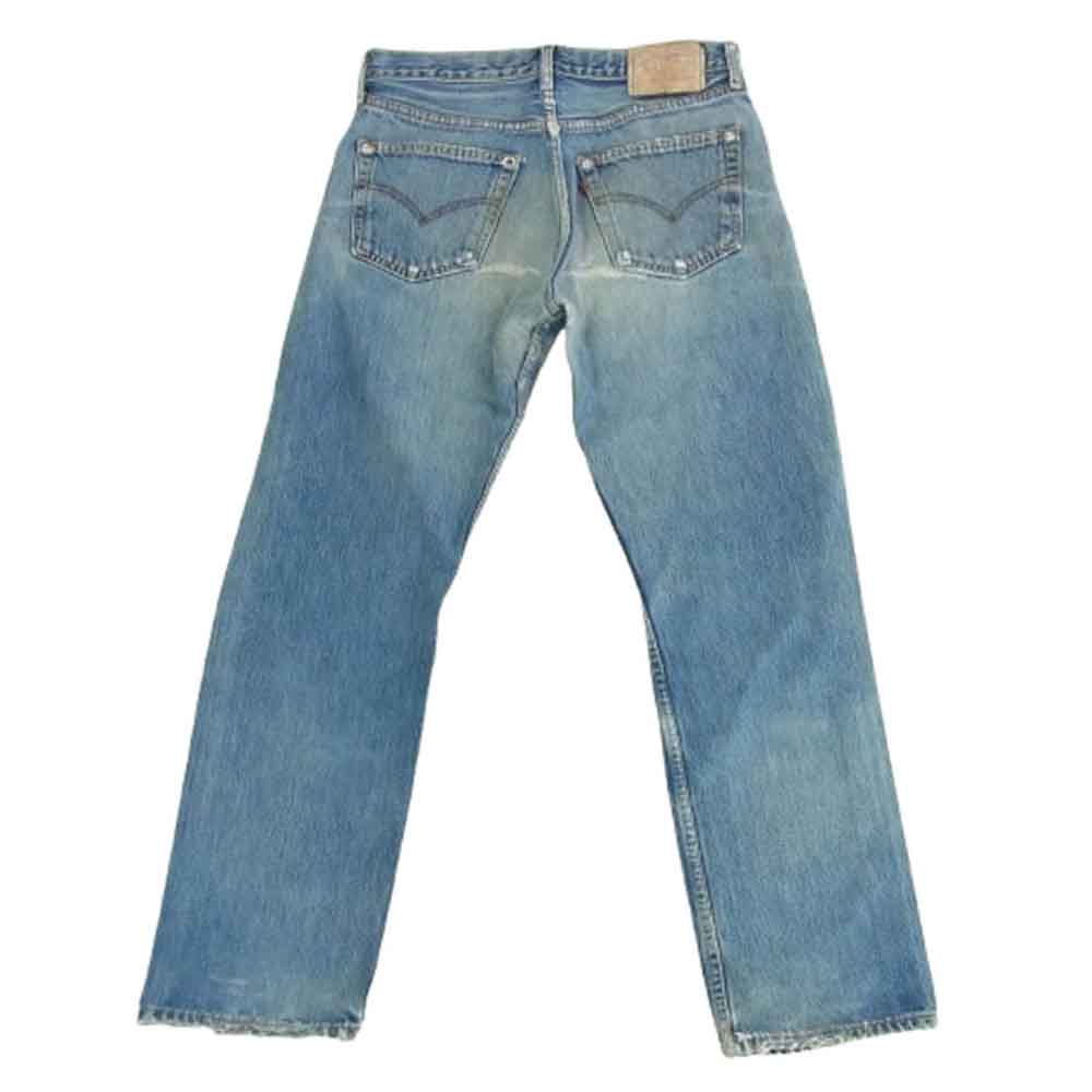 Levi's リーバイス 00's カナダ製 501 ボタンフライ デニムパンツ ボタン裏刻印217 インディゴブルー系 W32【中古】