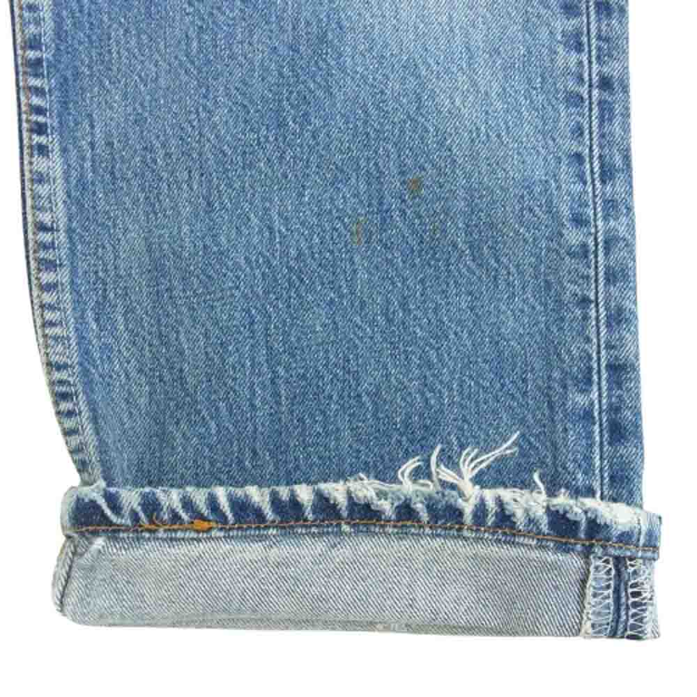 Levi's リーバイス 00's カナダ製 501 ボタンフライ デニムパンツ ボタン裏刻印217 インディゴブルー系 W32【中古】