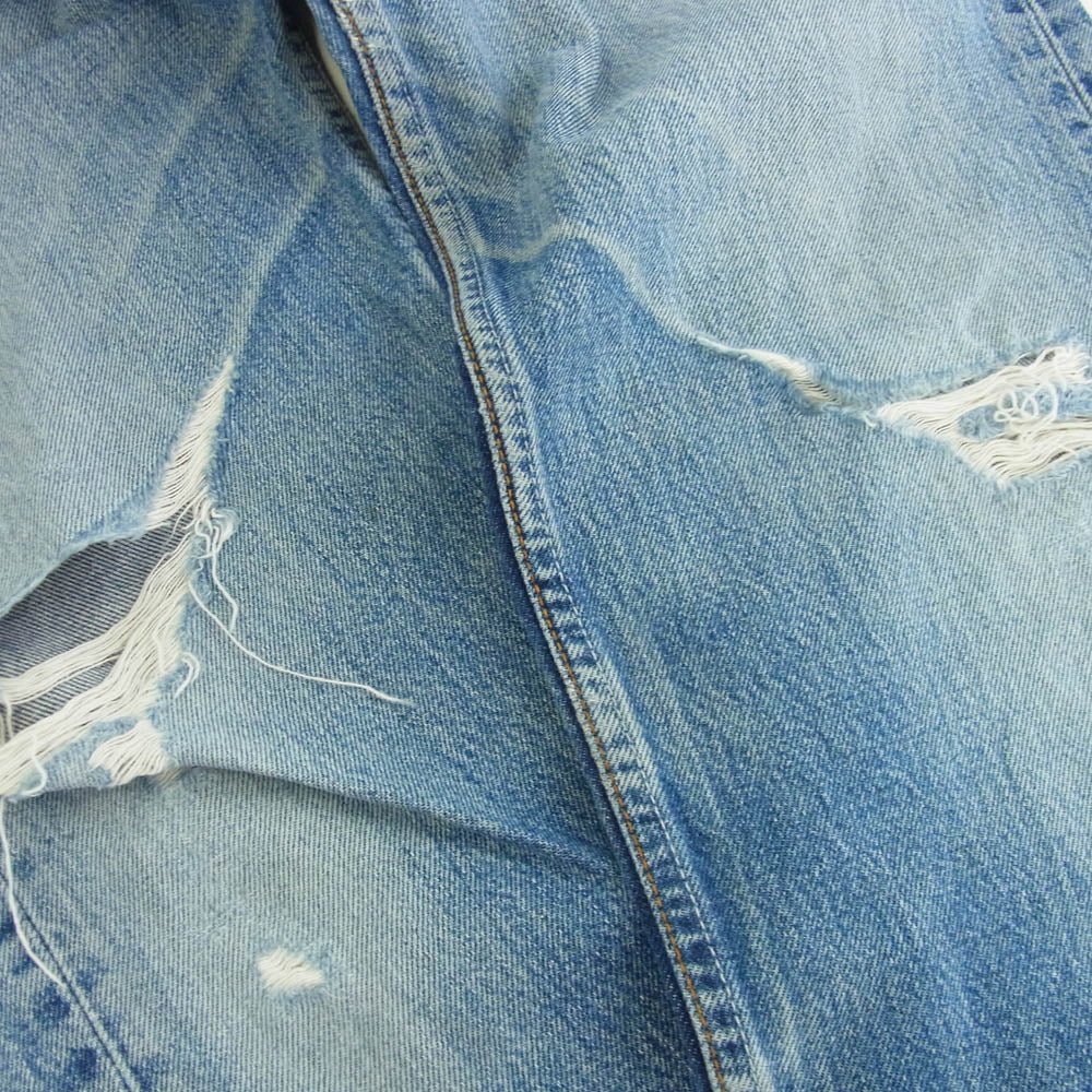 Levi's リーバイス 00's カナダ製 501 ボタンフライ デニムパンツ ボタン裏刻印217 インディゴブルー系 W32【中古】