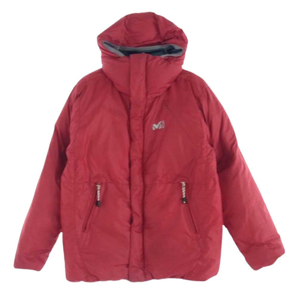 MILLET ミレー M09303 リバーシブル ダウンジャケット レッド系 グリーン系 XS【中古】