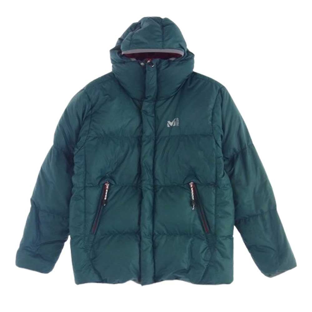 MILLET ミレー M09303 リバーシブル ダウンジャケット レッド系 グリーン系 XS【中古】