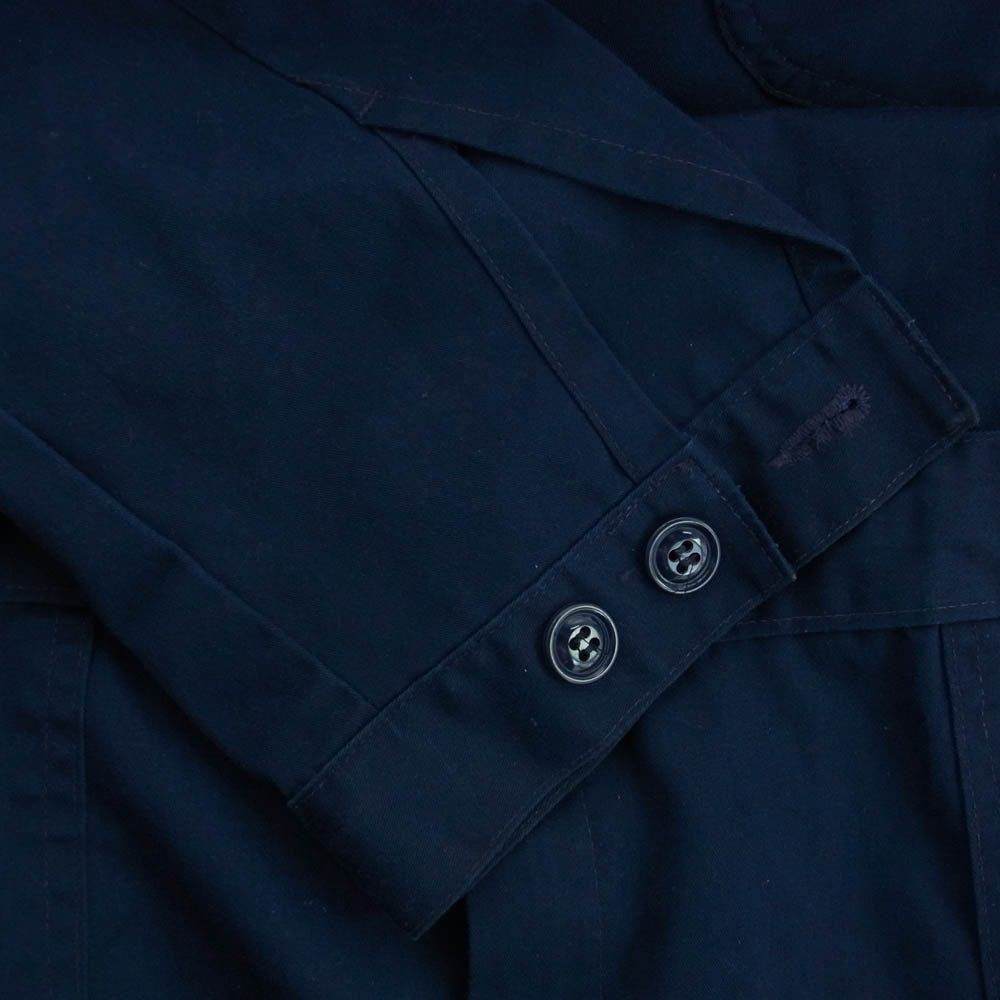 ミリタリー 8405-01-057-5582 90's US.NAVY COVERALL UTILITY オールインワン つなぎ ネイビー系 44L【中古】