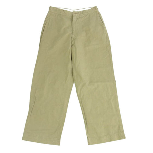 ミリタリー 8405-163-8693 60's～ Vintage ヴィンテージ US.ARMY KHAKI CHINO TROUSERS チノトラウザーズ パンツ ベージュ系 32×29【中古】
