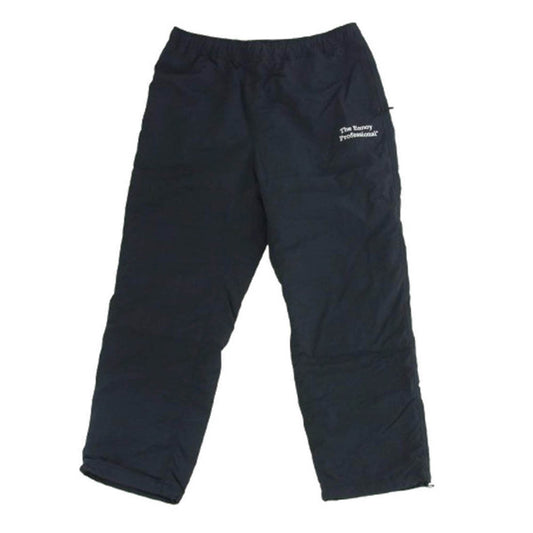 ザ エンノイ プロフェッショナル 21AW AW21BRENPT04LV PADDED NYLON PANTS 中綿 ロゴ刺繍 パデット ナイロン パンツ ダークネイビー系 XL【中古】