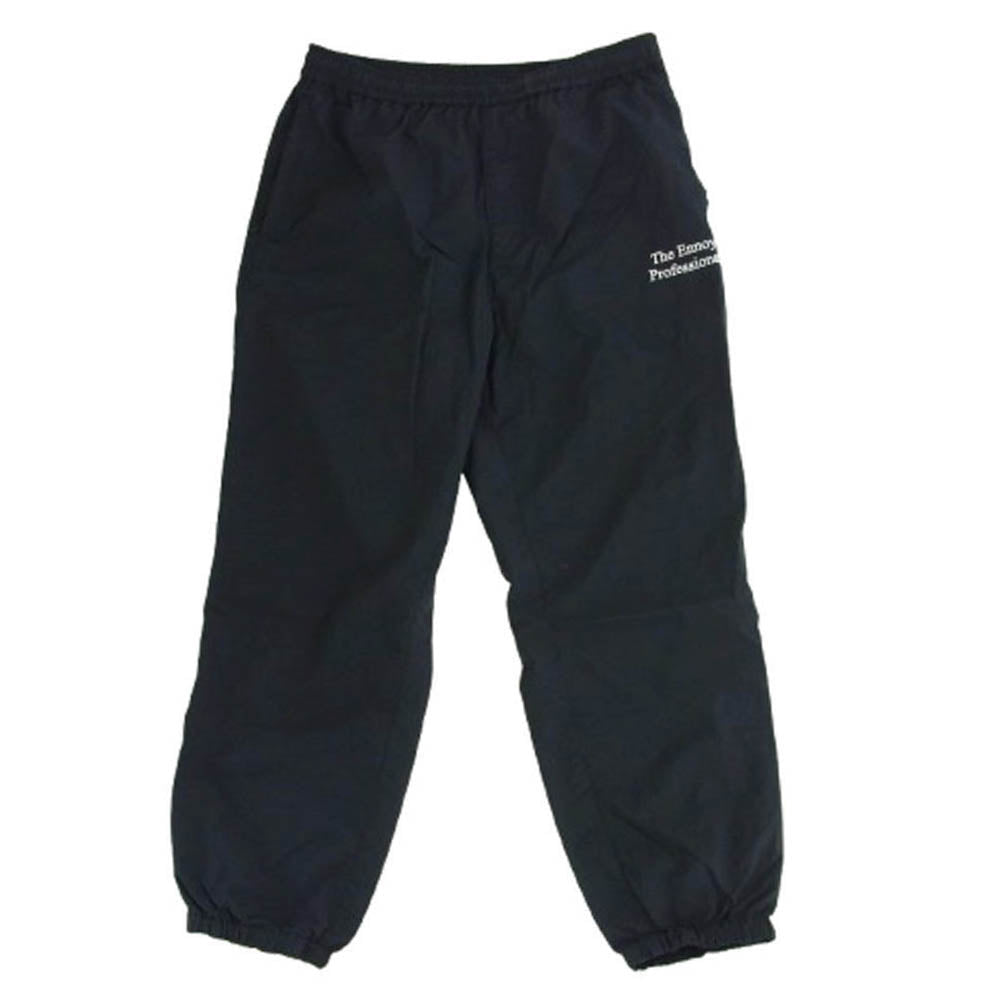 ザ エンノイ プロフェッショナル AW23BRENPT04LP スタイリスト私物 NYLON PANTS ロゴ刺繍 ナイロン パンツ ダークネイビー系 L【中古】