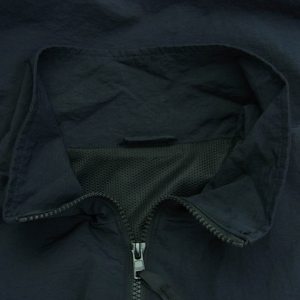 ザ エンノイ プロフェッショナル 23AW AW23BRENJK02LP スタイリスト私物 NYLON TRUCK SUIT JACKET ロゴ刺繍 ナイロン ジャケット ダークネイビー系 L【中古】