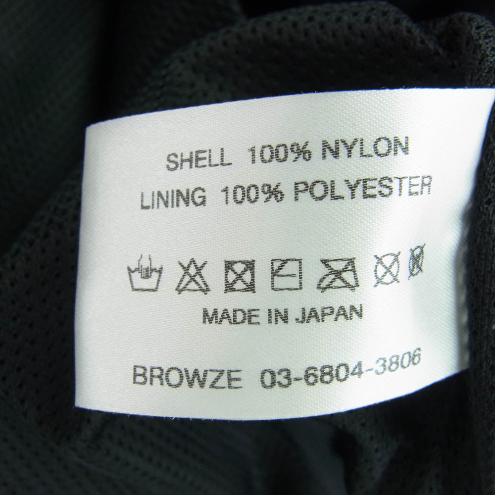 ザ エンノイ プロフェッショナル 23AW AW23BRENJK02LP スタイリスト私物 NYLON TRUCK SUIT JACKET ロゴ刺繍 ナイロン ジャケット ダークネイビー系 L【中古】