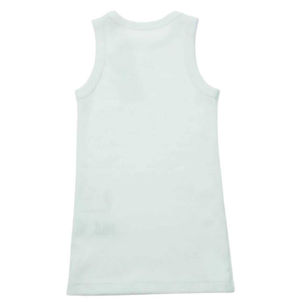 Sacai サカイ 25SS SCW-272 s Cotton Jersey Tank Top Sロゴ コットン ジャージー タンクトップ ホワイト系 1【新古品】【未使用】【中古】