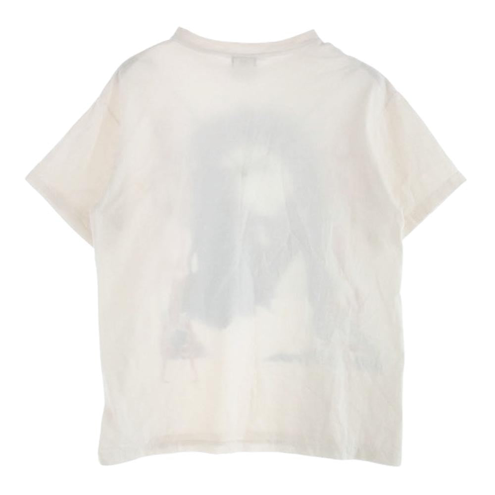 SAINT MICHAEL セントマイケル 23SS SM-S23-0000-015 SAINT YOUTH プリント Tシャツ 半袖カットソー ベージュ系 M【中古】