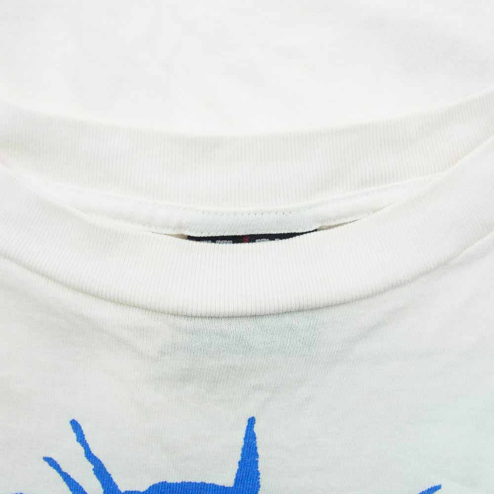 SAINT MICHAEL セントマイケル 23SS SM-S23-0000-015 SAINT YOUTH プリント Tシャツ 半袖カットソー ベージュ系 M【中古】