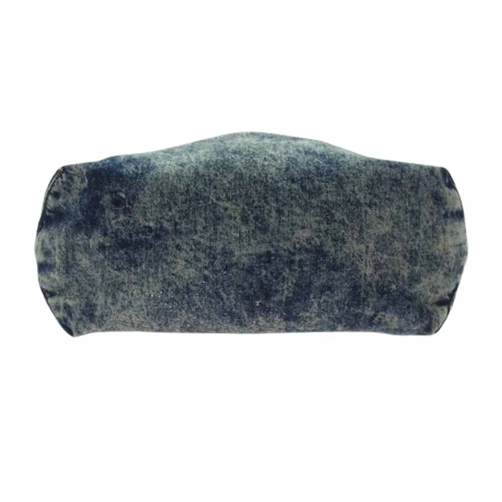 DIESEL ディーゼル ケミカル ウォッシュ デニム トート バッグ ハンドバッグ インディゴブルー系【中古】