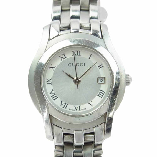 GUCCI グッチ クオーツ ウォッチ 腕時計 シルバー系【中古】