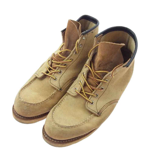 RED WING レッドウィング 8173 6-inch Classic Moc クラシックモック スエード ブーツ ベージュ系 30cm【中古】