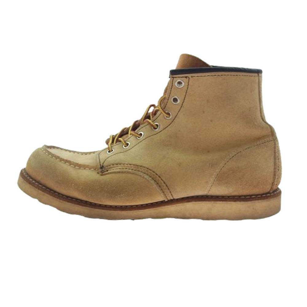 RED WING レッドウィング 8173 6-inch Classic Moc クラシックモック スエード ブーツ ベージュ系 30cm【中古】