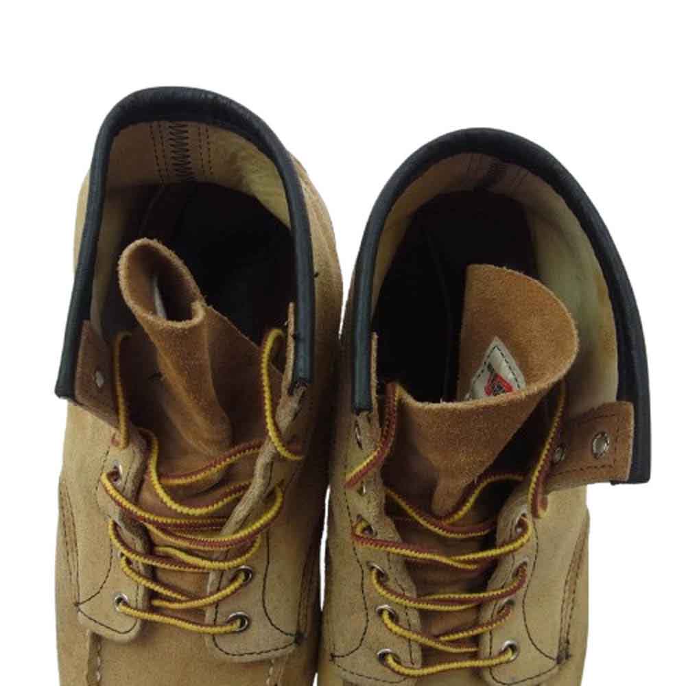 RED WING レッドウィング 8173 6-inch Classic Moc クラシックモック スエード ブーツ ベージュ系 30cm【中古】