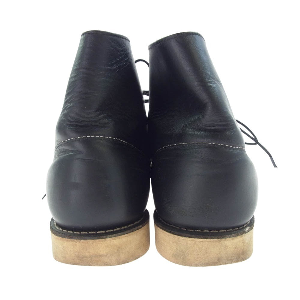 RED WING レッドウィング 8165 6-inch Classic Round クラシックラウンド ブーツ ブラック系 30cm【中古】