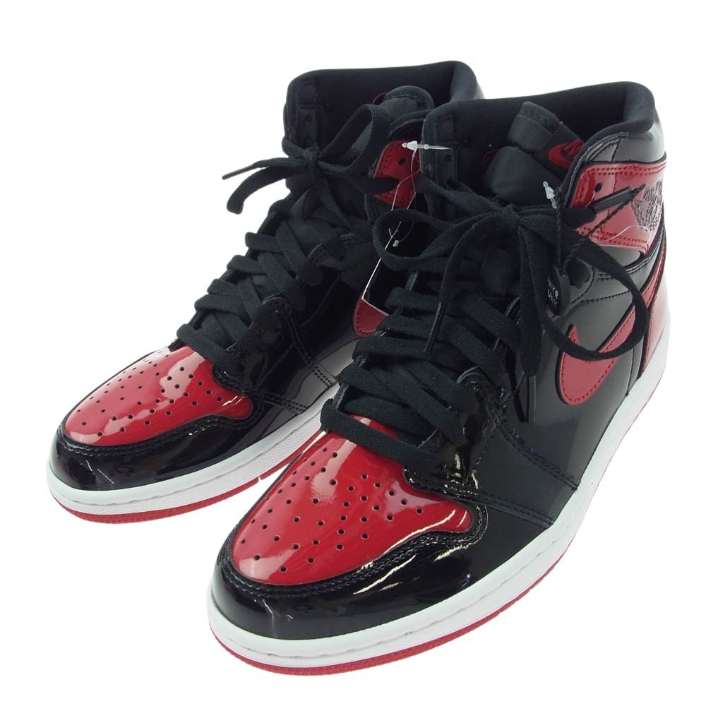 NIKE ナイキ 555088-063 Air Jordan 1 High OG Patent Bred エアジョーダン1 ハイ OG 