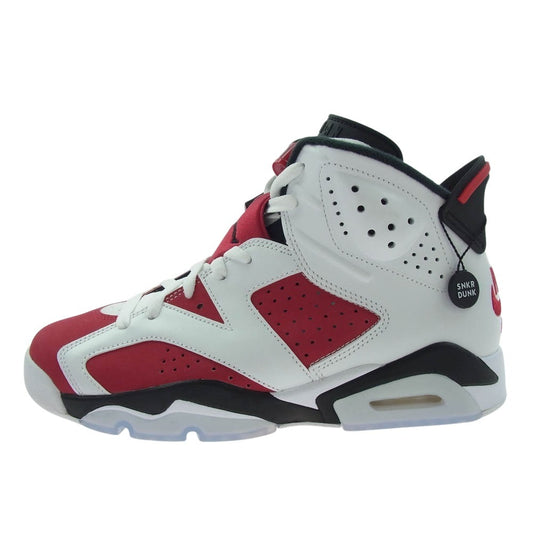 NIKE ナイキ CT8529-106 Air Jordan 6 Carmine  2021 エアジョーダン6 カーマイン 2021 スニーカー ホワイト系 レッド系 26.5cm【新古品】【未使用】【中古】