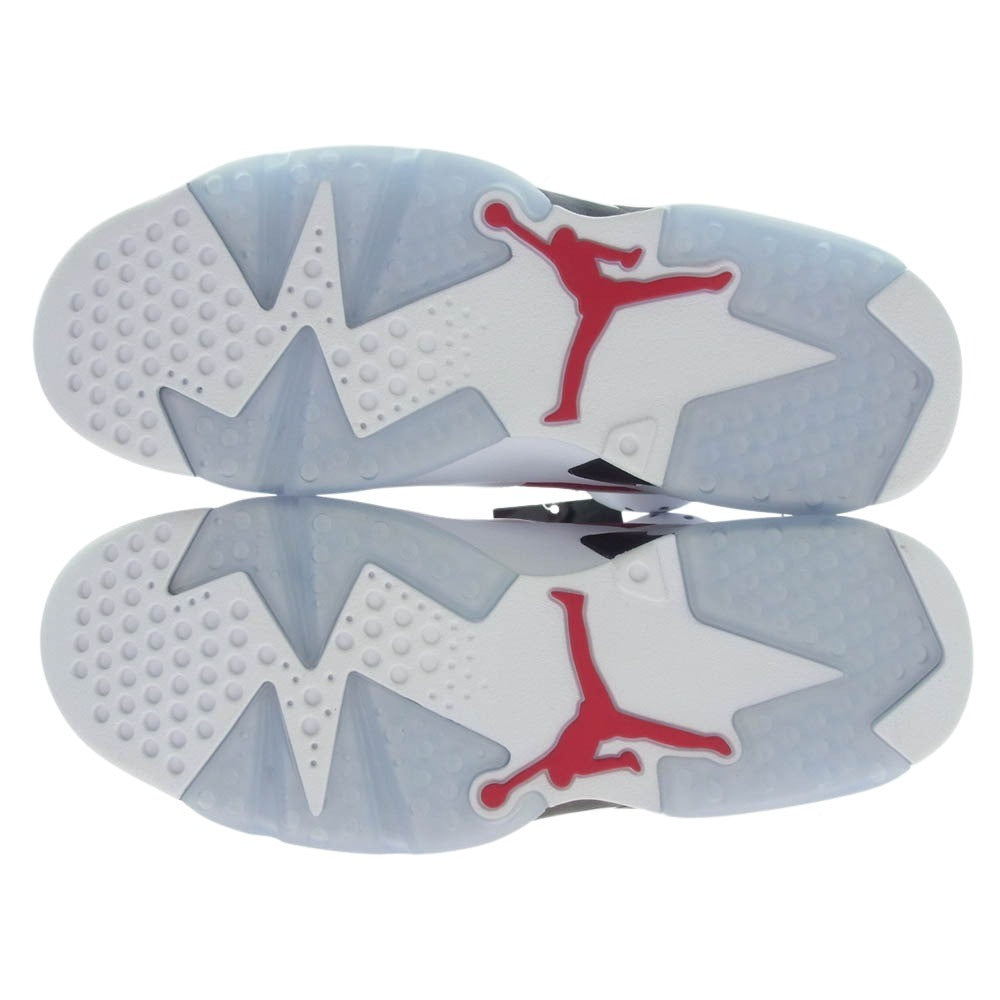 NIKE ナイキ CT8529-106 Air Jordan 6 Carmine  2021 エアジョーダン6 カーマイン 2021 スニーカー ホワイト系 レッド系 26.5cm【新古品】【未使用】【中古】
