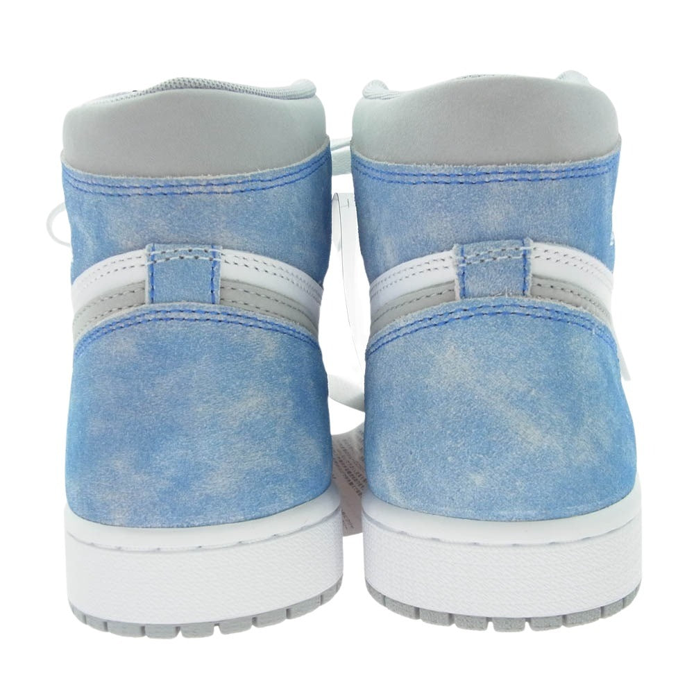 NIKE ナイキ 555088-402 Air Jordan 1 High OG Hyper Royal エアジョーダン1 ハイ OG ハイパーロイヤル スニーカー ホワイト系 ライトブルー系 26.5cm【新古品】【未使用】【中古】