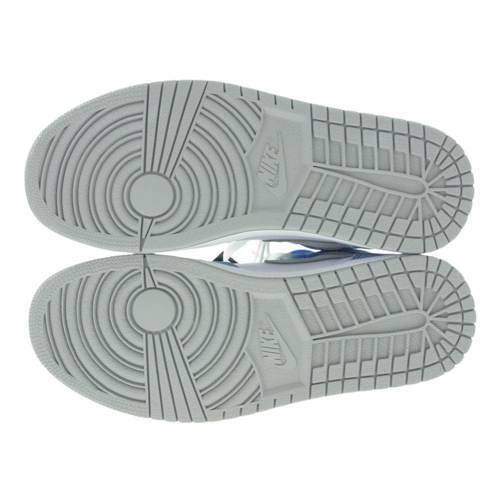 NIKE ナイキ 555088-402 Air Jordan 1 High OG Hyper Royal エアジョーダン1 ハイ OG ハイパーロイヤル スニーカー ホワイト系 ライトブルー系 26.5cm【新古品】【未使用】【中古】