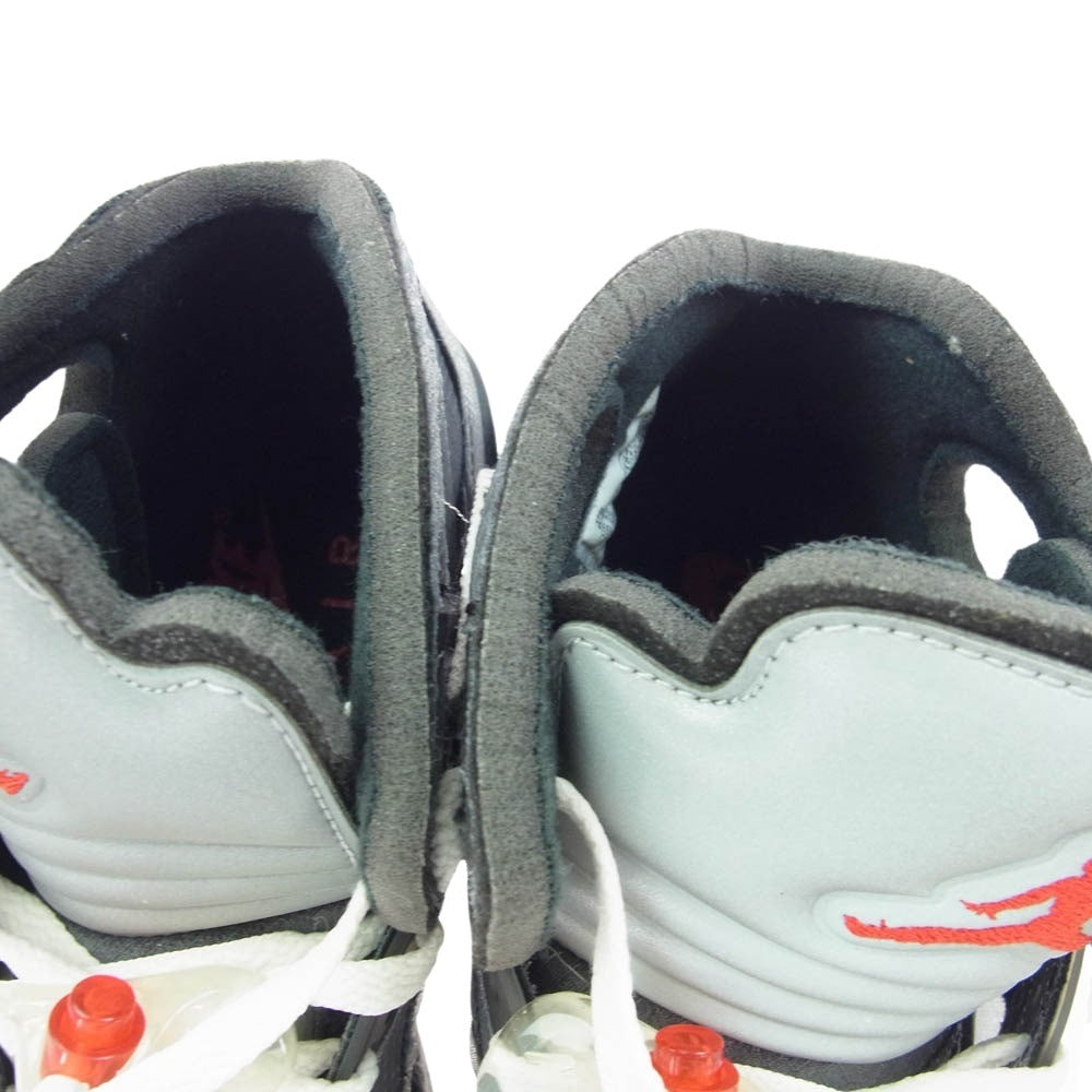 NIKE ナイキ CT8480-001 Off-White Air Jordan 5 Black Muslin Fire Red オフホワイト エアジョーダン5 ブラック モスリン ファイヤーレッド スニーカー グレー系 26.5cm【極上美品】【中古】