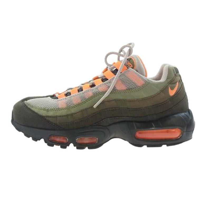 NIKE ナイキ AT2865-200 Air Max 95 String/Total Orange エアマックス95 ストリング トータルオレンジ スニーカー カーキ系 26cm【中古】