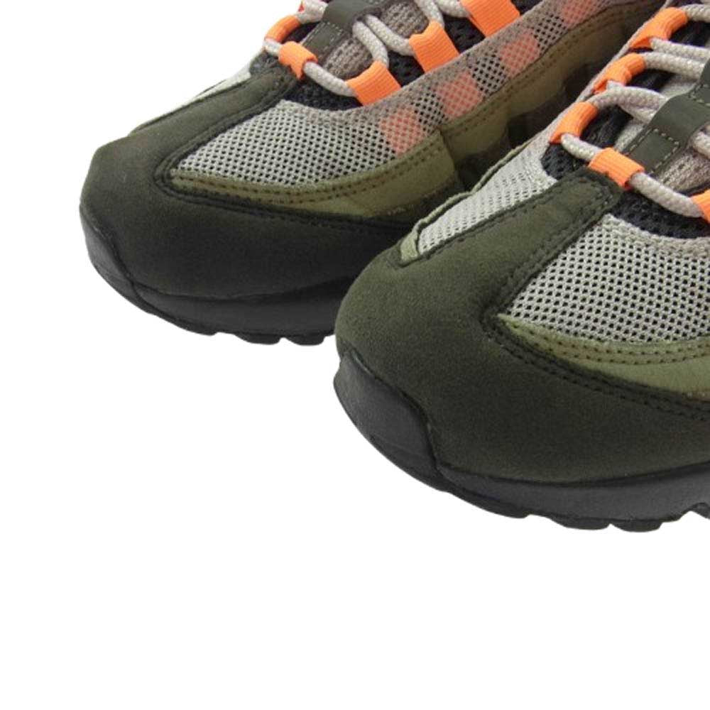 NIKE ナイキ AT2865-200 Air Max 95 String/Total Orange エアマックス95 ストリング トータルオレンジ スニーカー カーキ系 26cm【中古】