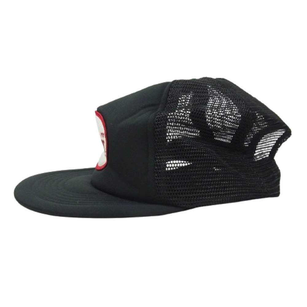 CHALLENGER チャレンジャー 22SS PATCH CAP メッシュキャップ 帽子 ブラック系【美品】【中古】