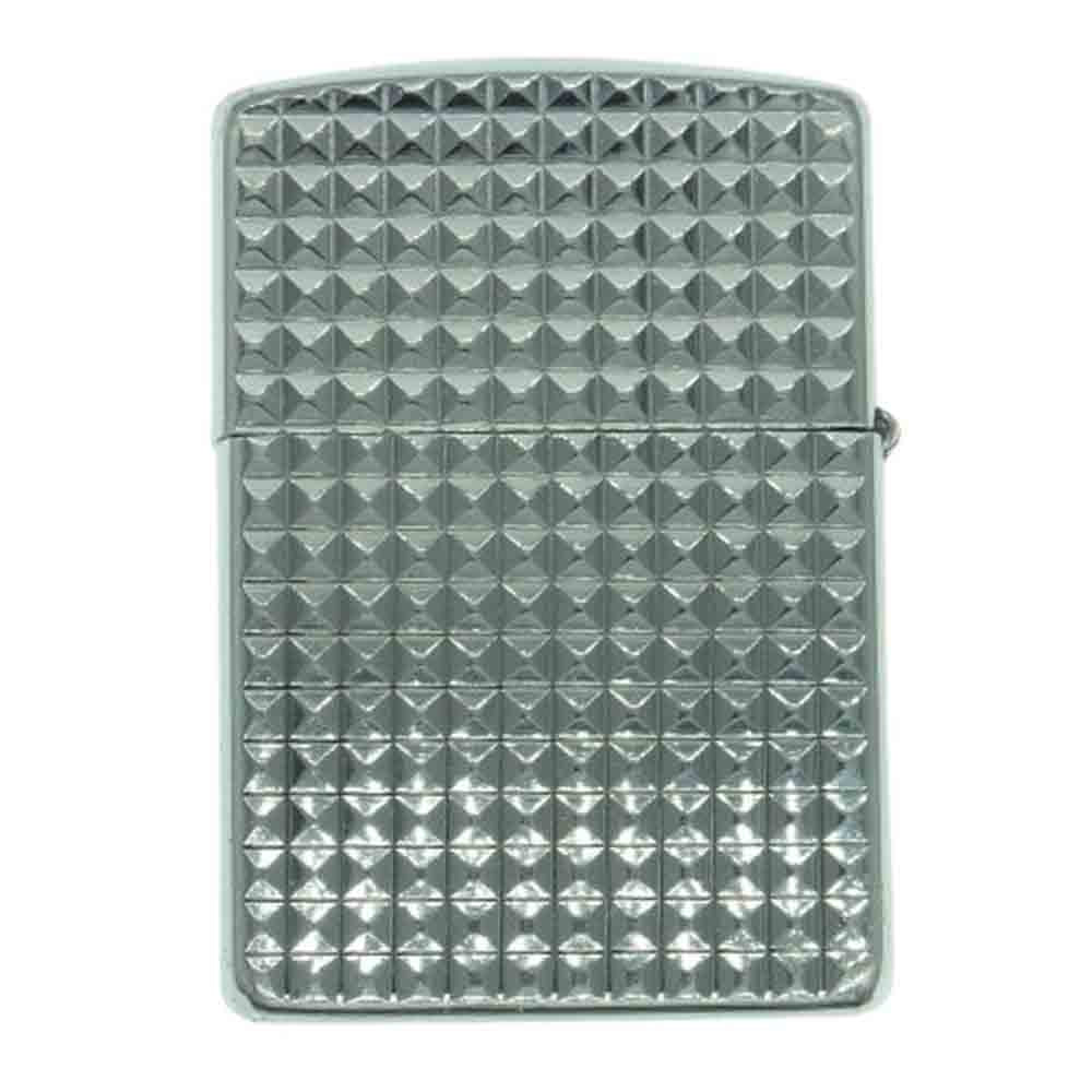 Supreme シュプリーム 17AW Zippo armor silver Diamond cut ジッポライター アーマー ダイヤモンドカット シルバー系【中古】