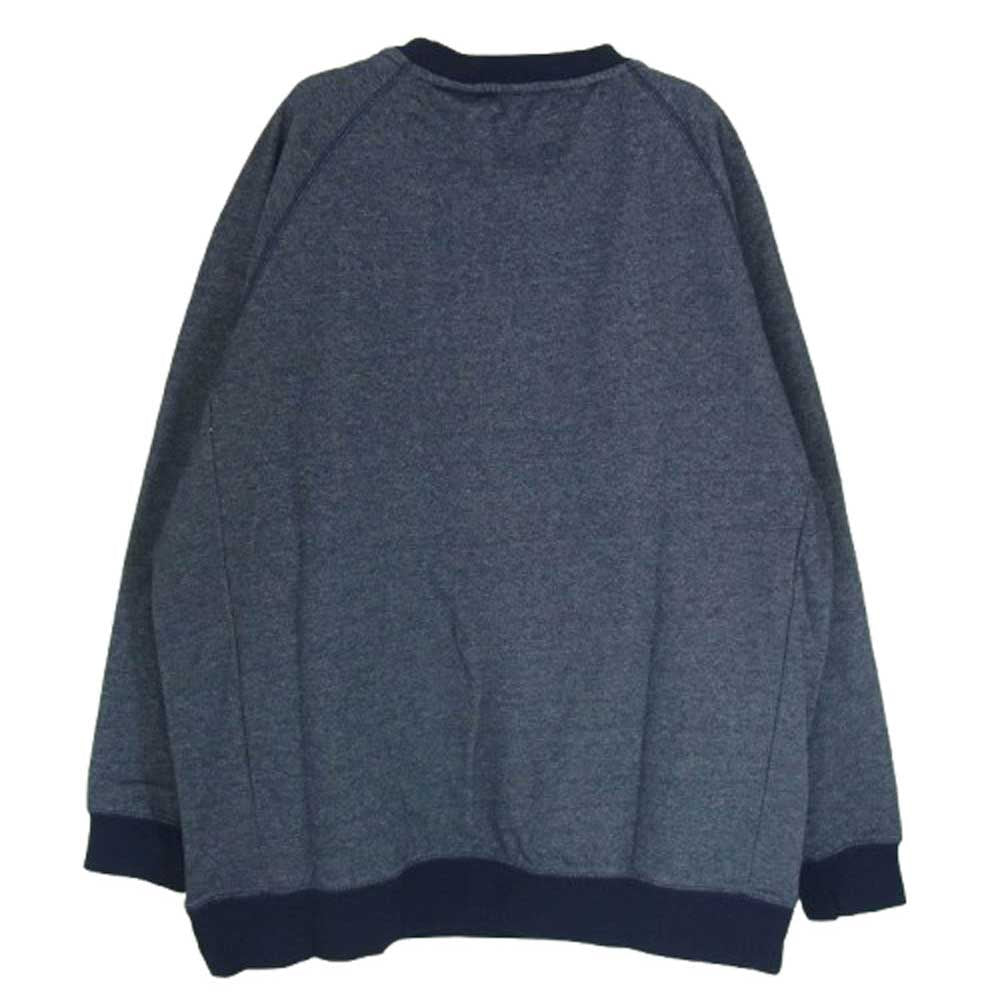 NANGA ナンガ 2-0630-5-53-601 NOLLEY'S goodman ノーリーズグッドマン 別注 ECO HYBRID SWEAT SHIRT スウェットシャツ ブルー系 L【新古品】【未使用】【中古】