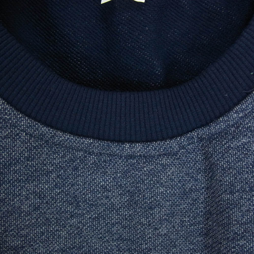 NANGA ナンガ 2-0630-5-53-601 NOLLEY'S goodman ノーリーズグッドマン 別注 ECO HYBRID SWEAT SHIRT スウェットシャツ ブルー系 L【新古品】【未使用】【中古】