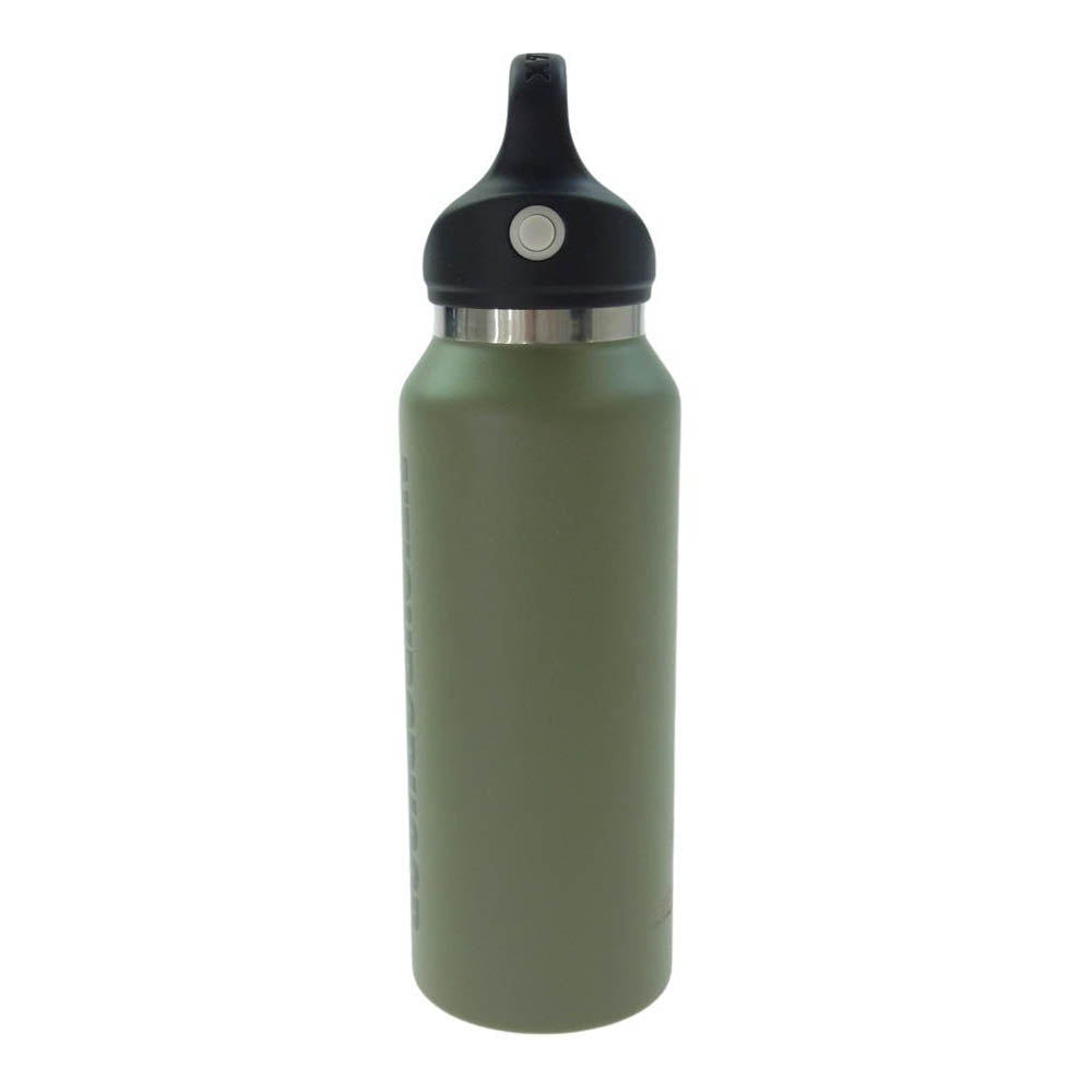 NEIGHBORHOOD ネイバーフッド 24222RXN-AC01 × REVOMAX VACUUM INSULATED OD ロゴプリント ワンタッチ ボトル 水筒 カーキ系【新古品】【未使用】【中古】